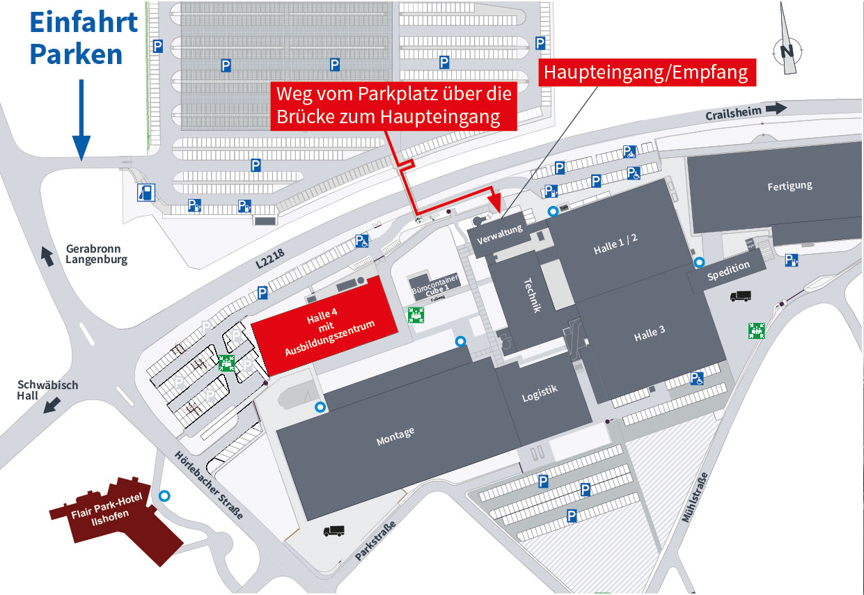 Anfahrt Look Inside